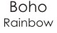 Boho rainbow